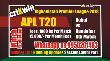 Today Match Prediction KAB vs KAN 8th APL T20 Match