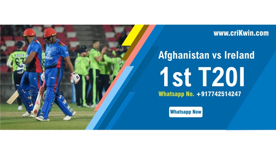 100% Sure Today Match Prediction Ire vs Afg 1st International T20 Win