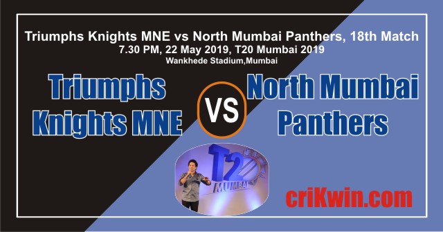 TK vs NMP MPL T20 Mumbai League Cricket Match Prediction 100% Sure