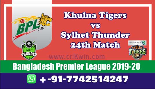 BPL 2020 Today Match Prediction ST vs KT 24th 100% Sure Win