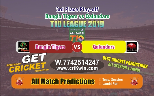 QAL vs BAT 3rd Place Play-off T10 Today Match Prediction Who Will Win