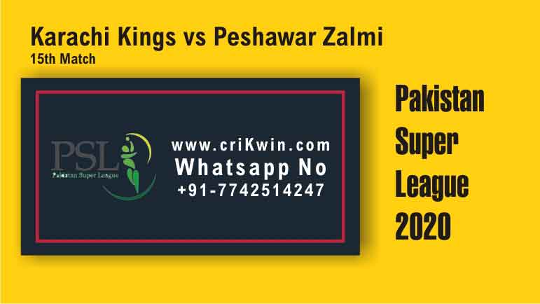 100% Sure Today Match Prediction KAR vs PES 15th PSL T20 Win Tips