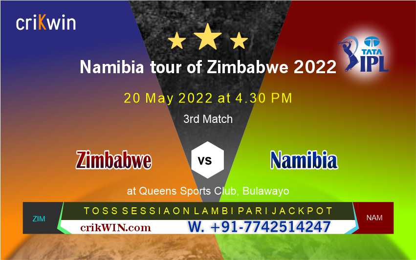 ZIM vs NAM T20I 3rd Match Prediction Cricket Betting Tips Free