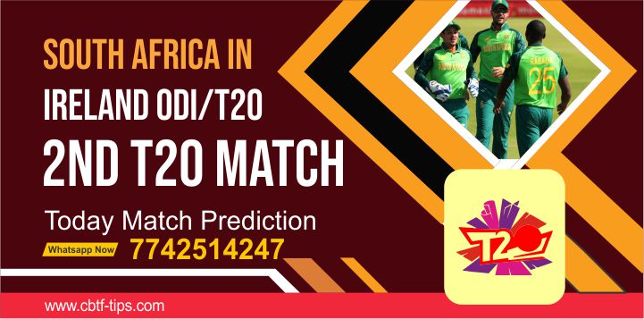 South Africa Team in Ireland T20, Match 2nd: IRE vs SA Dream11 Prediction, Fantasy Cricket Tips, Playing 11, Pitch Report, and Toss Session Fency Update