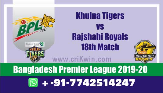 BPL 2019-20 Today Match Prediction RAJ vs KHU 18th 100% Sure Win