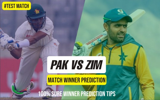 Pak vs Zim Test 2nd Match 100% Sure Today Prediction Win Tips