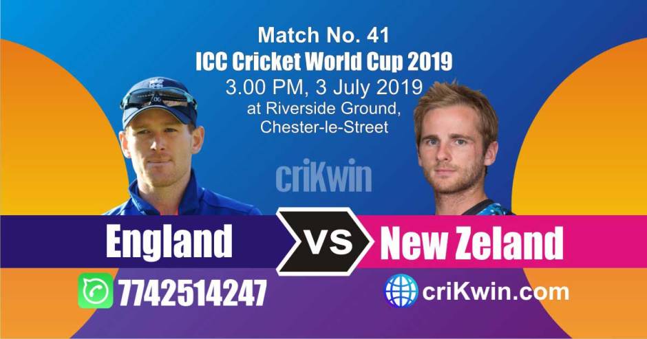Nz vs Eng 41st Match World Cup 2019 Winner Astrology Predict