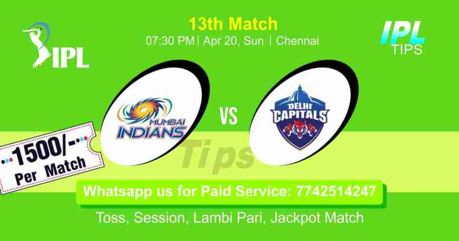 Sunrisers Hyderabad vs Punjab Kings IPL T20 14th Match 100% Sure Today Prediction Win Tips