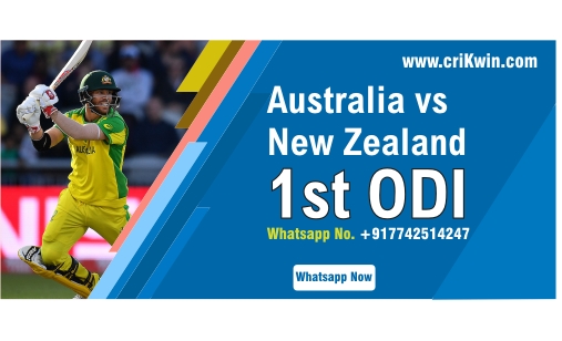 100% Sure Today Match Prediction NZ vs AUS 1st ODI Win Tips