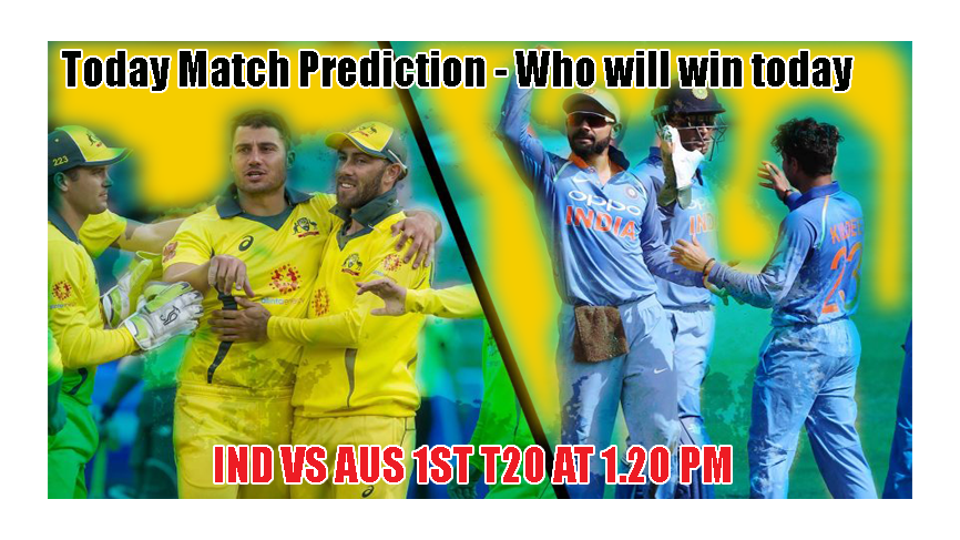 Who Win Today India vs Australia 1st T20 Match