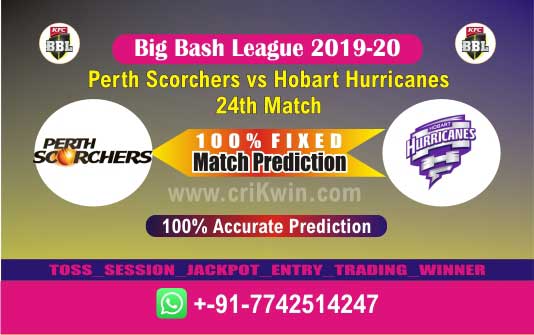 BBL 2020 Today Match Prediction HOB vs PRS 24th 100% Sure Win