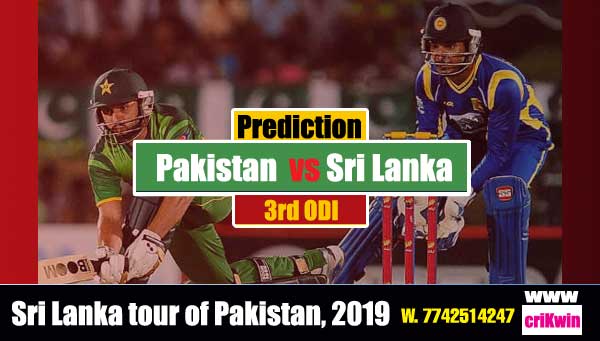 3rd ODi Today Match Prediction Raja Babu Lanka vs Pak Today winning team Match Cricket match predictions 100 sure Pak vs SL