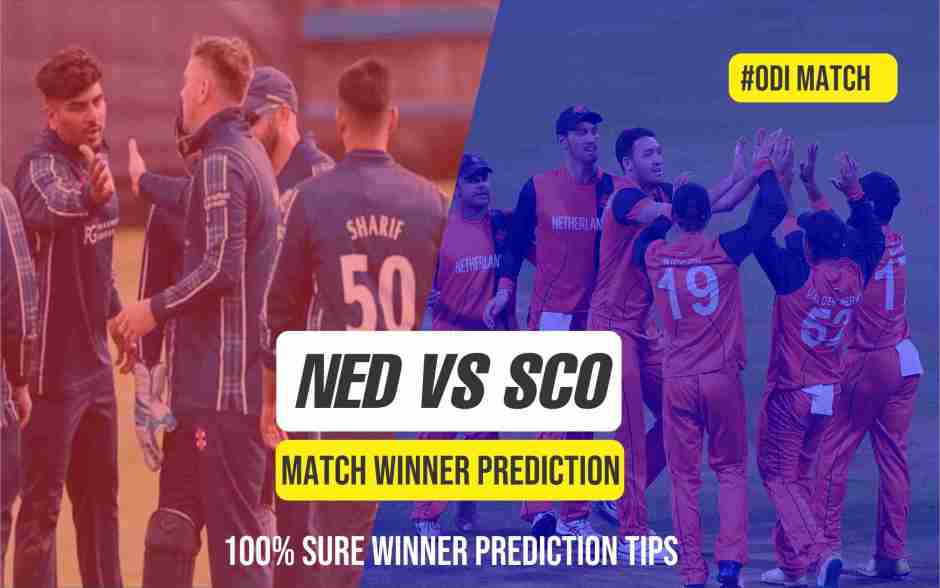 Netherlands vs Scotland 2021 NED vs SCOT 19 May 2021, 02:30 PM IST Dream11 Team Prediction, today cricket match prediction tips ODI Fantasy Cricket Tips 100% sure