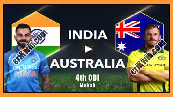 India vs Australia 4th ODI 2019 Today Match Prediction - 100% Sure