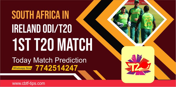 South Africa Team in Ireland T20, Match 1st: IRE vs SA Dream11 Prediction, Fantasy Cricket Tips, Playing 11, Pitch Report, and Toss Session Fency Update