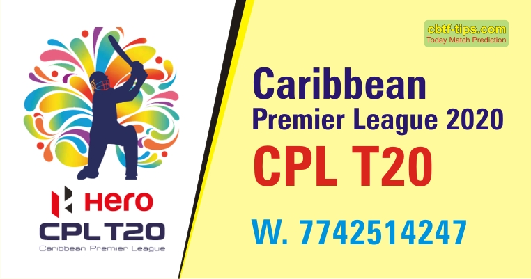 100% Sure Today Match Prediction GAW vs TKR CPL T20 Win Tips