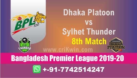 BPL T20 Today Match Prediction SYL vs DHP 8th 100% Sure Win