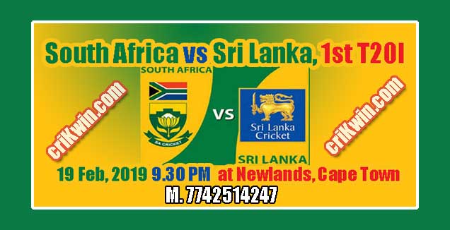 South Africa vs Sri Lanka 1st T20 Today Match Prediction
