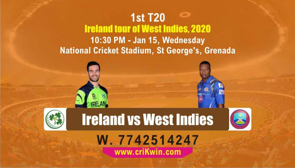 today match prediction Ireland tour of West Indies 2020
