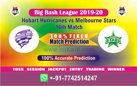 BBL T20 2020 Today Match Prediction HOB vs MLS 16th 100% Sure Win