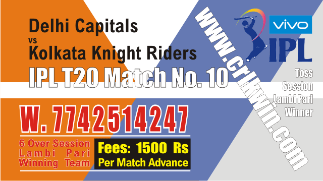 IPL 2019 KKR vs DC 10th Match Prediction Tips Who Win Today