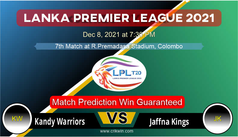 KW vs JK LPL T20 7th Today Match Prediction Who will win