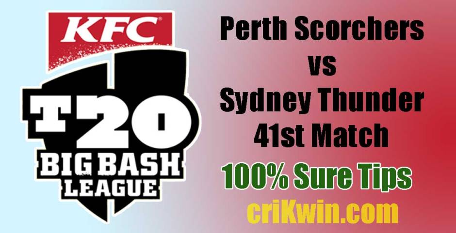 PRS vs SYT Today Match Reports BBL 41st 100% Sure Match Prediction