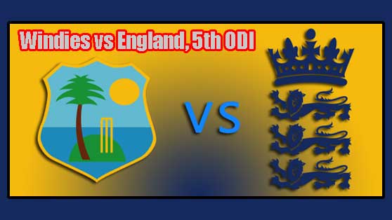 WI vs Eng 5th ODI Prediction