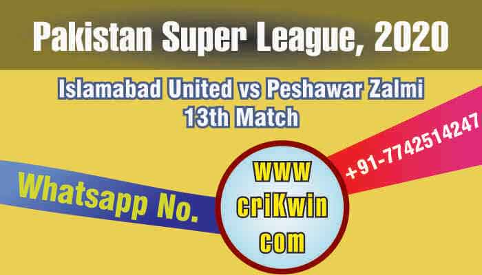100% Sure Today Match Prediction PSZ vs ISU 13th PSL T20 Win Tips