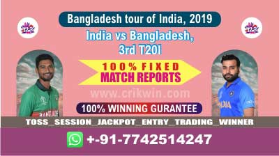 3rd T20 Today Match Prediction Ban vs Ind Match Who Will Win