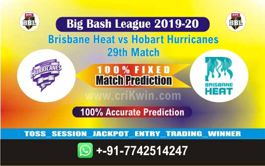 HOB vs BRH cricket win tips