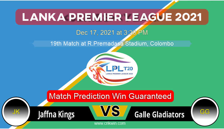JK vs GG LPL T20 19th Today Match Prediction Who will win