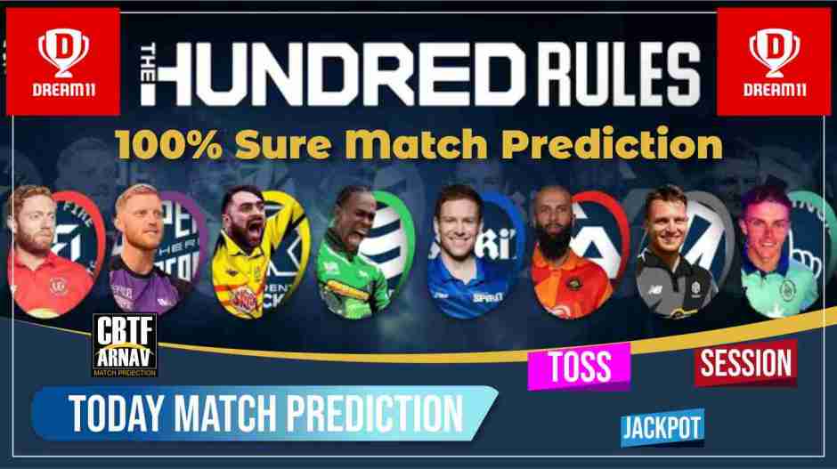 The Hundred Mens Competition 100 Balls, Match 24th 100 Balls: Manchester vs London Today Match Prediction Ball By Ball