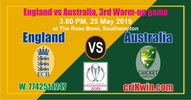 Cricket Match Prediction 100% Sure Aus vs Eng CWC World Cup 2019