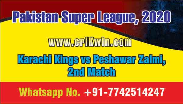 Today Match Prediction KAR vs PES PSL 2nd T20 100% Sure Win Tips