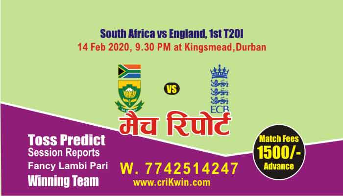 Today Match Prediction England vs South Africa 2nd T20 100% Sure win