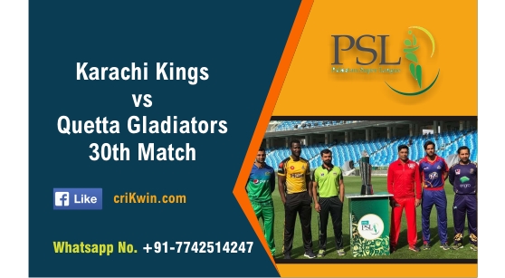 100% Sure Today Match Prediction KRK vs QTG 30th PSL T20 Win Tips