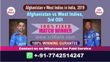 3rd ODI Today Match Prediction WI vs AFGH Match Who Will Win