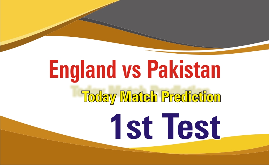100% Sure Today Match Prediction Pak vs Eng International Test Win Tips