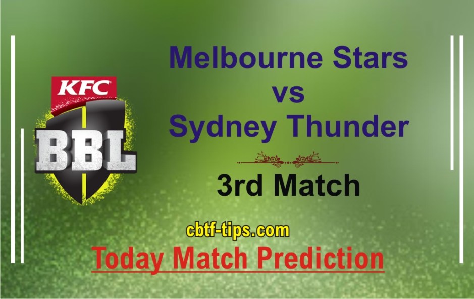 100% Sure Today Match Prediction SYT vs MLS BBL T20 Win Tips