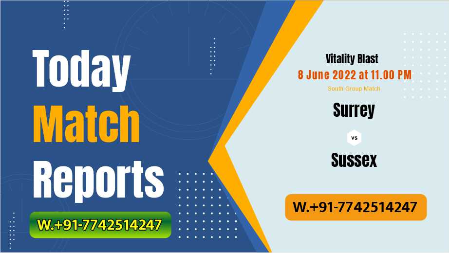 Who will win today Surrey vs Sussex South Group SUR vs SUS Match Prediction Free Latest Accurate Updates by Expert