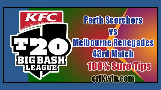 PRS vs MLR Today Match Reports BBL 43rd 100% Sure Match Prediction
