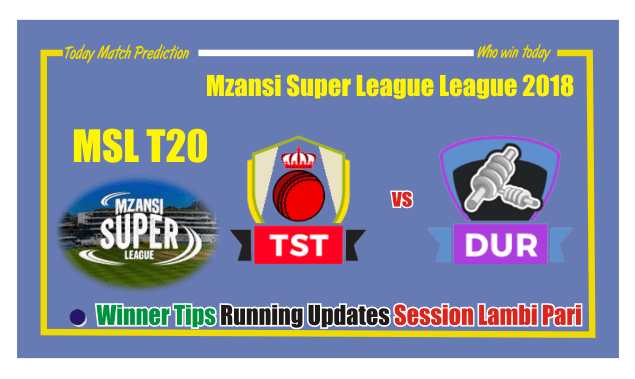 Who Win Today Tshwane Spartans vs Durban Heat MSL 2018 6th Match