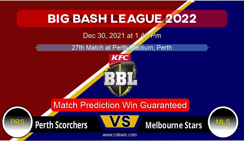 All Cricket match prediction 100% sure, Who will win today cricket prediction sites Get True Astrolgy Winner Reports Perth Scorchers vs Melbourne Stars 27th T20 100% Match Prediction