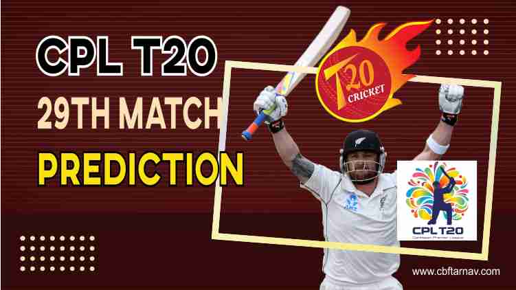 BR vs SLK Dream11 Team Prediction, Fantasy Cricket Tips & Playing 11 Updates for Today's CPL Caribbean Premier League 2021 - 12 Sept , 2021 at 7.30 PM