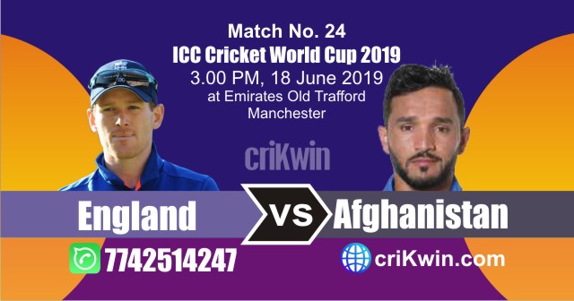Afg vs Eng 24th Match World Cup 2019 Winner Astrology Predict