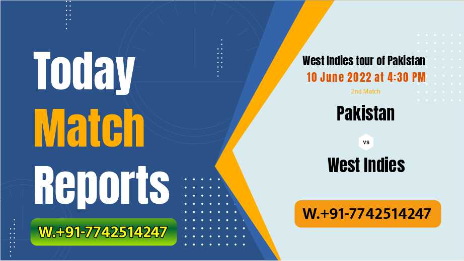 PAK vs WI 2nd ODI Match Who will win today Cricket Match