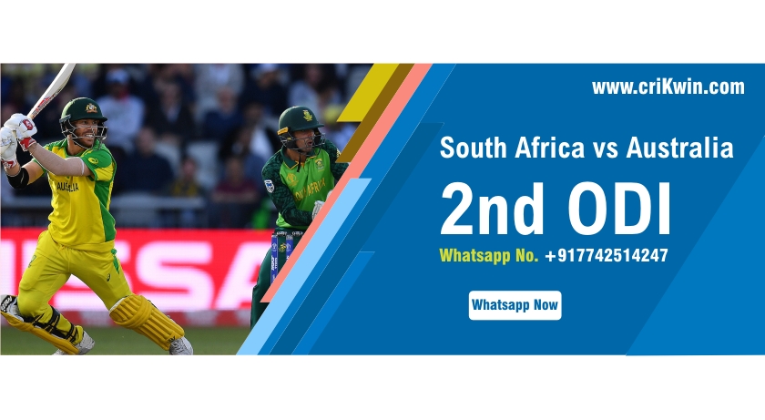 100% Sure Today Match Prediction SA vs Aus 2nd International ODI Win