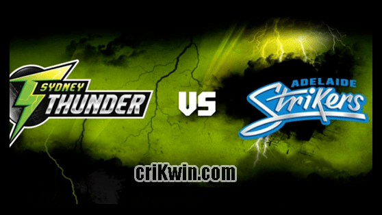Who Win Today BBL 2019 14th Match Adelaide vs Thunder