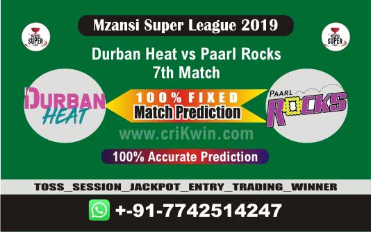 MSL 2019 Today Match Prediction PR vs DUR 7th Match Who Will Win